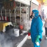 COACALCO, SANITIZAN MERCADOS MUNICIPALES
