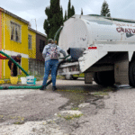 MÁS DE 110 MIL LITROS DE AGUA ENVIADOS A LOMAS DE CUAUTITLÁN; GOBIERNO MUNICIPAL RESPONDE ANTE DESABASTO TEMPORAL