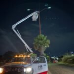 NICOLÁS ROMERO ILUMINA VIALIDADES ESTRATÉGICAS PARA REFORZAR LA SEGURIDAD CIUDADANA