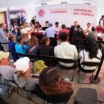 ISAAC MONTOYA ENCABEZA ASAMBLEA DEL PUEBLO EN LA COLONIA PLAN DE AYALA 2A SECCIÓN