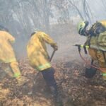 RECONOCEN LABOR DE BOMBEROS Y PROTECCIÓN CIVIL TRAS COMBATIR INCENDIOS FORESTALES EN HUIXQUILUCAN