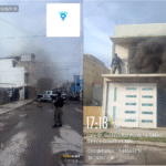 PROTECCIÓN CIVIL CONTROLA FLAMAZO POR FUGA DE GAS EN LA GUADALUPANA