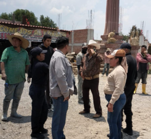 REPORTAN PRESUNTA AGRESIÓN CONTRA ALCALDESA DURANTE SUPERVISIÓN DE OBRA VIAL EN COYOTEPEC