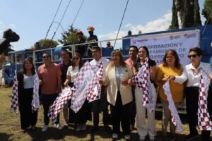 JUANITA CARRILLO INICIA OBRA HISTÓRICA PARA GARANTIZAR EL ABASTO DE AGUA EN SANTA ELENA