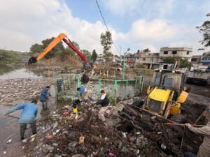 DESPLIEGAN OPERATIVO DE EMERGENCIA EN PRESA EL ÁNGULO PARA PREVENIR INUNDACIONES EN CUAUTITLÁN IZCALLI