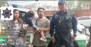 POLICÍA DE CUAUTITLÁN IZCALLI LOCALIZA A MENOR EXTRAVIADA EN LA COLONIA LUIS ECHEVERRÍA