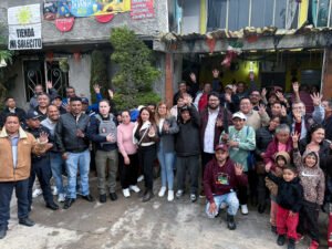INAUGURAN PAVIMENTACIÓN DE CAMINO REAL DEL ORO EN SAN FRANCISCO CHIMALPA