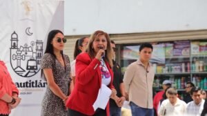 CON INFRAESTRUCTURA HISTÓRICA, JUANA CARRILLO DA BANDERAZO A PAVIMENTACIÓN EN EL CENTRO DE CUAUTITLÁN