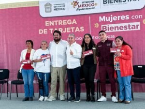 ENTREGA HISTÓRICA DE 5 MIL TARJETAS DEL PROGRAMA «MUJERES CON BIENESTAR» EN NAUCALPAN