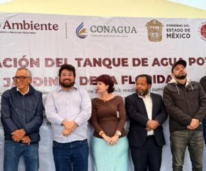 ENTREGA EL ALCALDE ISAAC MONTOYA EL TANQUE DE AGUA REHABILITADO EN JARDINES DE LA FLORIDA TRAS AÑOS DE ABANDONO