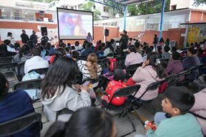 IMPULSAN «CINE MÓVIL» SUSTENTABLE EN ATIZAPÁN DE ZARAGOZA; ENERGÍA SE GENERARÁ CON BICICLETAS