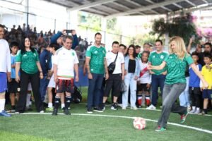 HUIXQUILUCAN INAUGURA LA REHABILITACIÓN INTEGRAL DEL DEPORTIVO SAN FERNANDO
