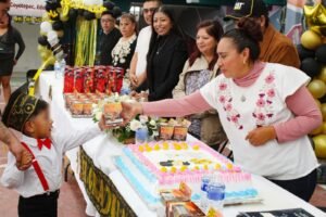 MARISOL LUNA CRUZ ENCABEZAN CLAUSURA DE EDUCACIÓN INICIAL EN COYOTEPEC