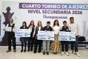 HUIXQUILUCAN IMPULSA EL TALENTO JUVENIL CON EL CUARTO TORNEO MUNICIPAL DE AJEDREZ 2026