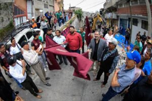 LUEGO DE 40 AÑOS SIN ATENCIÓN A LA AVENIDA PINO SUÁREZ, EL ALCALDE ISAAC MONTOYA INICIÓ LA REHABILITACIÓN CON CONCRETO HIDRÁULICO
