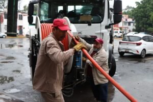EL GOBIERNO DE TLALNEPANTLA MANTIENE ACTIVO EL PLAN DE CONTINGENCIA MUNICIPAL TRAS CONSTANTES LLUVIAS EN LOS REYES IXTACALA