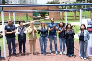 GOBIERNO DE HUIXQUILUCAN ENTREGA NUEVO GIMNASIO DE CALISTENIA EN HACIENDA DEL CIERVO