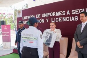 REFUERZAN SEGURIDAD EN NICOLÁS ROMERO CON EQUIPAMIENTO POLICIAL Y CERTIFICACIÓN VIAL