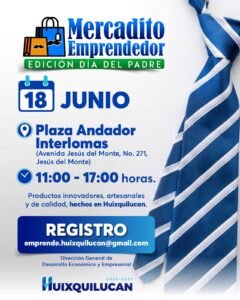 PROMUEVEN EL TALENTO LOCAL EN EL «MERCADITO EMPRENDEDOR» EDICIÓN DÍA DEL PADRE