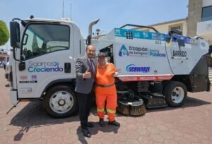 ATIZAPÁN FORTALECE LIMPIEZA URBANA CON NUEVA MAQUINARIA