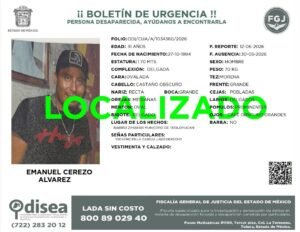 LOCALIZAN CON VIDA A HOMBRE REPORTADO COMO DESAPARECIDO EN COYOTEPEC