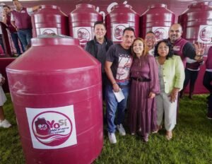 YOSELIN MENDOZA REFUERZA EL BIENESTAR SOCIAL EN NICÓLAS ROMERO CON LA ENTREGA DE APOYOS A LA VIVIENDA