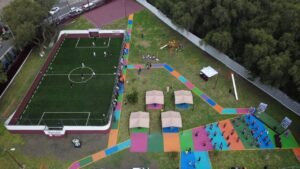 GOBIERNO DE TLALNEPANTLA ENTREGA RENOVACIÓN INTEGRAL DEL MÓDULO DEPORTIVO BOSQUES CEYLÁN