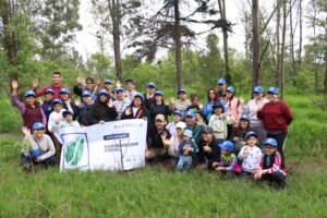 REFORESTAN EL PARQUE LA HOJA EN NAUCALPAN CON APOYO DE LA INICIATIVA PRIVADA