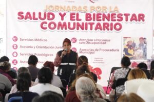 MARISOL LUNA CRUZ ENCABEZA JORNADA INTEGRAL DE SERVICIOS PARA FORTALECER EL BIENESTAR EN COYOTEPEC