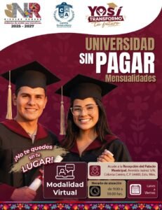 NICOLÁS ROMERO APUESTA POR LA EDUCACIÓN SUPERIOR; OFRECERÁ BECAS PARA LICENCIATURAS, MAESTRÍAS Y DOCTORADOS EN LÍNEA