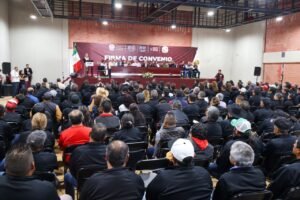 SUSCRIBEN CONVENIO SALARIAL Y DE PRESTACIONES EN BENEFICIO DE TRABAJADORES SINDICALIZADOS DE NICOLÁS ROMERO