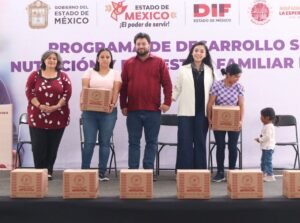 NAUCALPAN Y DIFEM ENTREGAN 701 APOYOS ALIMENTARIOS PARA GRUPOS VULNERABLES