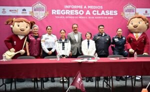EL EDOMÉX LISTO PARA EL REGRESO A CLASES 2026-2027: MÁS DE 4.2 MILLONES DE ESTUDIANTES REGRESAN A LAS AULAS CON APOYO ESCOLAR Y OPERATIVO DE SEGURIDAD