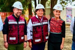 PRESIDENTA CLAUDIA SHEINBAUM Y GOBERNADORA DELFINA GÓMEZ SUPERVISAN PROYECTO HÍDRICO ESTRATÉGICO EN CUAUTITLÁN IZCALLI