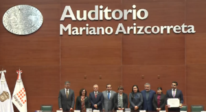 GOBERNADORA DELFINA GÓMEZ ENTREGA EL PREMIO IAPEM 2025 A 37 PROYECTOS DE GESTIÓN MUNICIPAL