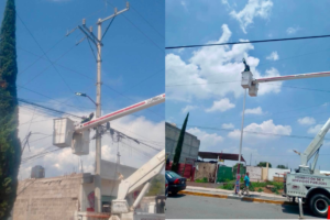 TRABAJOS DE ILUMINACIÓN Y FORTALECIMIENTO DE LA SEGURIDAD EN ACOLMAN