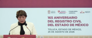 EL GOBIERNO DEL ESTADO DE MÉXICO CONMEMORA 165 AÑOS DEL REGISTRO CIVIL CON AVANCES EN INCLUSIÓN Y DERECHOS HUMANOS