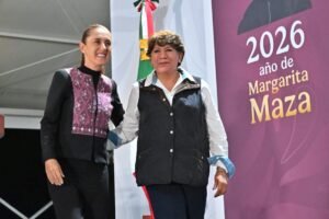 RECONOCE CLAUDIA SHEINBAUM RESPALDO AL EDOMEX CON PROGRAMAS DE BIENESTAR Y OBRAS ESTRATÉGICAS JUNTO A DELFINA GÓMEZ