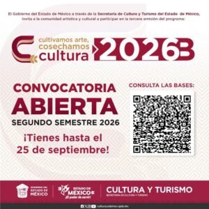 GOBIERNO DEL EDOMÉX LANZA CONVOCATORIA PARA LOS 19 CIRCUITOS REGIONALES DE CULTURA 2026