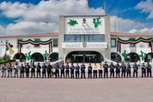 OPERATIVO REFUERZO ATIZAPÁN SUMA 38 ELEMENTOS Y 7 UNIDADES EN ACCIONES DE SEGURIDAD
