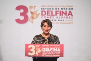 DELFINA GÓMEZ RINDE SU TERCER INFORME DE GOBIERNO Y DESTACA AVANCE ECONÓMICO Y SOCIAL EN EL EDOMEX