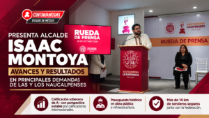 NAUCALPAN REPORTA CALIFICACIÓN FINANCIERA HISTÓRICA, INVERSIÓN EN OBRA PÚBLICA Y AVANCES EN SEGURIDAD