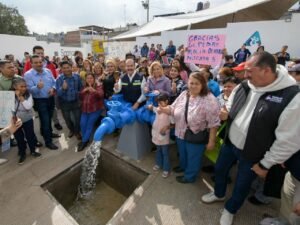 ATIZAPÁN DE ZARAGOZA ENTREGA NUEVO POZO PARA BENEFICIAR A 30 MIL HABITANTES