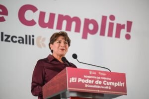 GOBERNADORA DELFINA GÓMEZ ANUNCIA CENTROS COLIBRÍ Y DESTACA 333 OBRAS EN EL VALLE DE MÉXICO
