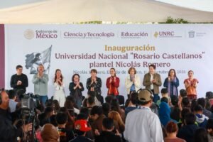 CLAUDIA SHEINBAUM INAUGURA CAMPUS DE LA UNIVERSIDAD NACIONAL ROSARIO CASTELLANOS EN NICOLÁS ROMERO
