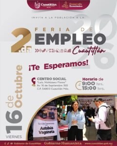 CUAUTITLÁN CELEBRARÁ LA SEGUNDA FERIA DEL EMPLEO PARA IMPULSAR EL MERCADO LABORAL LOCAL
