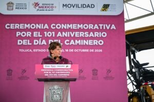 DÍA DEL CAMINERO: GOBIERNO DEL EDOMÉX RINDE HOMENAJE Y DESTACA OBRAS CARRETERAS