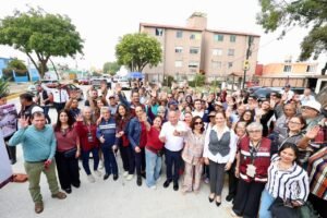 ENTREGA RACIEL PÉREZ CRUZ REHABILITACIÓN INTEGRAL DE CALLE EN BENEFICIO DE VIVEROS DE LA LOMA