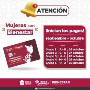 ANUNCIA GOBIERNO DE DELFINA GÓMEZ PAGO DE MUJERES CON BIENESTAR Y NUEVO SERVICIO DE TELEFONÍA GRATUITA