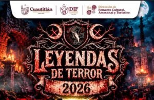 CUAUTITLÁN CELEBRARÁ EL DÍA DE MUERTOS CON EL RECORRIDO «LEYENDAS DE TERROR 2026»